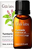 Gya Labs Turmeric Essential Oil (10ml) - Spicy, Warming & Earthy Scent