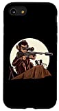 iPhone SE (2020) / 7 / 8 Monkey with a sniper rifle funny gaming animal gift Case
