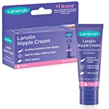 Lansinoh Lanolin Nipple Cream, Safe for Baby and Mom, Breastfeeding Essentials, 1.41 Ounces