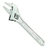 'Smart' Adjustable Spanner with ultra slim thin jaws (just 2mm thick) for BNC nut, cone spanner, chair castors, volume pot nut etc. Engineer twm-07