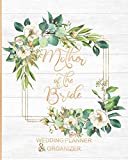 Mother of the Bride Wedding Planner & Organizer: Large Roses Wedding Planning Organizer | Seating charts | Guest Lists | Detailed worksheets | Checklists and More