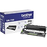 Brother Genuine Drum Unit, DR730, Seamless Integration, Yields Up to 12,000 Pages, Black (Drum unit, NOT toner)
