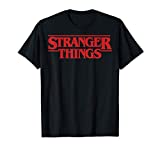 Netflix Stranger Things Simple Red Logo T-Shirt