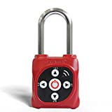 eGeeTouch Smart Lockout Tagout Lock (RED)