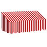 Teacher Created Resources Red and White Stripes Awning (77165)