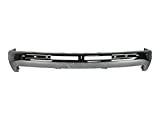 MBI AUTO - Chrome, Steel Front Bumper Impact Bar Fascia Compatible with 1999 2000 2001 2002 Chevy Silverado Pickup 99-02, GM1002376