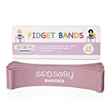 SENSORY BUDDIES Fidget Chair Bands | Classroom and Teacher Supplies | Special Education | Bouncy Chair Bands | Sensory Needs Therapy Bands | Original High Quality 10 Pack