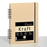 Hahnemhle Kraft Paper Sketch Book (Ochre Cover, A4, 80 Sheets)