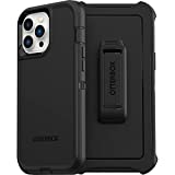 OtterBox DEFENDER SERIES SCREENLESS Case for iPhone 13 Pro Max & iPhone 12 Pro Max - BLACK