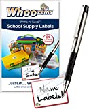 Children Name Labels - Self-Laminating - Great for School Supplies