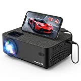 WiFi Projector, VILINICE 7500L Mini Bluetooth Movie Projector ,Portable Phone Projector with Wireless Mirroring,1080P and 240" Supported, Compatible with Fire Stick,HDMI,VGA,USB,TV,Box,Laptop,DVD