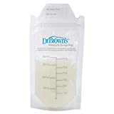 Dr. Brown's Breastmilk Storage Bags for Freezing and Storing - 100ct