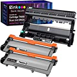 E-Z Ink (TM) Compatible Toner Cartridge & Drum Unit Replacement for Brother TN660 TN630 DR630 High Yield to use with HL-L2380DW HL-L2300D HL-L2340DW MFC-L2680W MFC-L2740DW Printer (Black, 3 Pack)