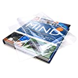 ClearBags Clear Book Covers | Protect Against Wear and Tear, Water and Dust | Archival Safe | Pack of 25 (Book Size: 8 1/2" Tall x Up to 15" Long)