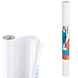 Contact Paper Clear, 13.5 x 5-Feet, Transparent Self Adhesive Book and Textbook Covers for Paperbacks and Hard Covers, Plastic Protective Covering Contact Paper Roll, Acid Free  by Enday