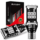 AUXLIGHT 921 912 906 904 T15 W16WError Free Back Up Reverse 3rd Brake Center High Mount Stop Light Bulbs, Super Bright High Power Brilliant Red replacement for Cars, Trucks, RVs (Pack of 2)