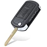 Keyecu Replacement Flip Remote Car Key Fob 315MHz PCF7941 for LR3 Range Rover Sport 2005-2011 FCC ID:NT8-15K6014CFFTXA