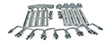 Sturdy Built (8) 12" Galvanized Swivel Top Bunk Bracket Kit with Hardware for 3x3 Boat Trailer Crossmember