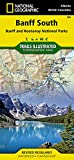 Banff South Map [Banff and Kootenay National Parks] (National Geographic Trails Illustrated Map, 900)