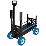 Mighty Max Cart Ice Chest Dolly Cooler Wheels- Fishing Cart - Expandable Size Pull Wagon - 250 lb Capacity