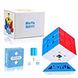 Speed Cube, 48 pcs Magnets Speed Cube 3x3 of Moyu RS3M 2020 are Easy Turning and Smooth Play Durable Rubic Cube for Amateurs and competitors(2.2inches)