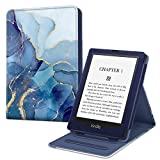Fintie Flip Case for 6.8" Kindle Paperwhite (11th Generation-2021) and Kindle Paperwhite Signature Edition - Slim Fit Vertical Multi-Viewing Stand Cover with Auto Sleep/Wake, Ocean Marble