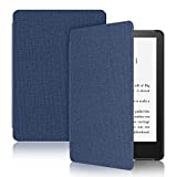 Soke Case for All-New Kindle Paperwhite,(Only Fit 11th Generation-2021 Release),Premium Slim Folio Cover with Auto Wake/Sleep for Kindle Paperwhite & Signature Edition 6.8" E-Reader,Dark Blue