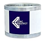 Zinc Protect - Roof Strip for Moss and Mildew Prevention, 2.5" Wide and 50' Long Zinc Strip