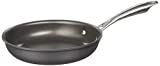 Cuisinart DSA22-20 Anodized Nonstick 8-Inch, Black/Stainless Steel Dishwasher-Safe-Hard, Open Skillet