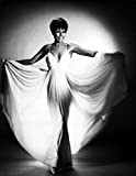 Diahann Carroll Portrait in White Wide Dress Photo Print (8 x 10)