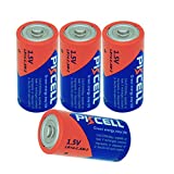 Pkcell C Cell LR14 MN1400 E93 Alkaline Batteries,4 Counts