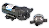 Jabsco 31705-0092 Marine ParMax 4 Bilge and Shower Drain Pump 258 GPH, 12 Volt, 10 Amp,Black