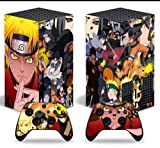 Xbox Series X Console Skin and Xbox Series X Controller Skins Set, Xbox Series X Skin Wrap Decal Sticker, Anime Decal Kit