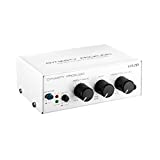 DYNASTY PROAUDIO UA2D USB Phono Preamp for Turntable, Preamp with RIAA Equalized Low Noise Moving Magnet A/D Converter (Power Adaptor & USB Cable Included)