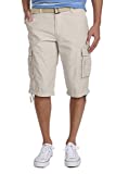 Unionbay Men's Cordova Belted Cargo Short Messenger - 30 - Sand