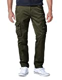 Match Men's Casual Wild Cargo Pants Outdoors Work Wear #6531(32,Army Green)