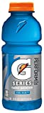 Gatorade 32481 Wide Mouth, Cool Blue, 20 oz, Bottle (Pack of 24)