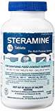 Steramine Quaternary Sanitizing Tablets - 6 bottle case - 150 Sanitizer Tablets per bottle