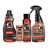 Bryson Industries Elimishield Starter Kit: Scent Control for Hunting (Laundry Detergent, Body Foam Sanitizer, Hair and Body Wash, and Spray),BELM0428