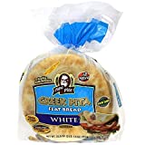 Greek Pita Flat Bread White, 12 ct (each bag) NON GMO Vegan Friendly 2 Bags