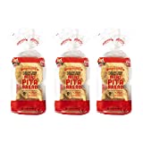 Joseph's Low Carb MINI Pita Bread 3-Pack, Flax, Oat Bran and Whole Wheat, 5g Carbs Per Serving, Fresh Baked (8 Per Pack, 24 MINI Pita Breads Total)