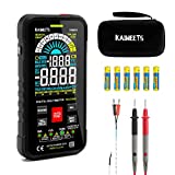KAIWEETS Digital Multimeter Voltmeter Smart Electrical Tester Measures Voltage Current Resistance Continuity Duty-Cycle Capacitance Temperature Frequency Auto Ranging 10000 Counts TRMS