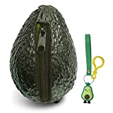 Avocado Coin Purse Pouch | Realistic Looking Avocado Wallet | Funny Novelty Gifts For Avocado Lover | Avocado Decor Decorations Accessories