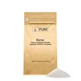 Pure Original Ingredients Borax (2 lb) Sodium Borate, Multipurpose Cleaning Agent, Ideal Slime Ingredient