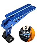Door Step for Car Roof Access, Folding Roof Rack Door Latch Step Up Hook for SUV, Truck, Jeep Standing Pedal w/ Max Load 440 lbs, Blue