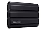 SAMSUNG T7 Shield 1TB, Portable SSD, up to 1050MB/s, USB 3.2 Gen2, Rugged, IP65 Rated, for Photographers, Content Creators and Gaming, External Solid State Drive (MU-PE1T0S/AM, 2022), Black