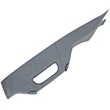 A Pillar Grab Handle Interior Trim Compatible with 2011-2016 Ford F-250 F-350 F-450 F-550 Super Duty Replacement for BC3Z-2503599-AC - Gray Left Driver Side