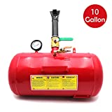 HTTMT- 10 Gallon Vehicle Air Bead Seater Tire Tool Blaster Wheel Tool Red 145Ps New Feature [P/N: ET-CAR-TIRE005-10G-RED]