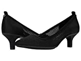 Anne Klein Rebecca Pump Black Knit 7.5 M