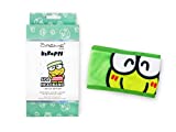 The Crme Shop Korean Skincare Beauty Facial Sweat Hair Towel, Non-slip Stretch Comfortable Wrap Band Adhesive Makeup Wash Spa Elastic - The Crme Shop x Sanrio Spa Headband (Keroppi)